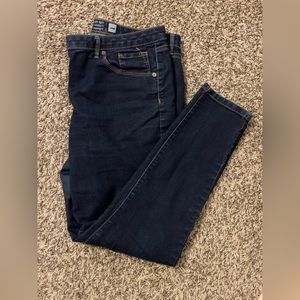 High waist skinny ankle jeans